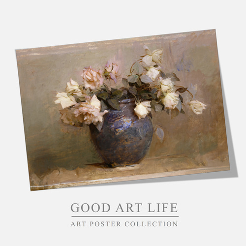 アボット・ハンダーソン・セイヤー / アートポスター / 風景画 / 花