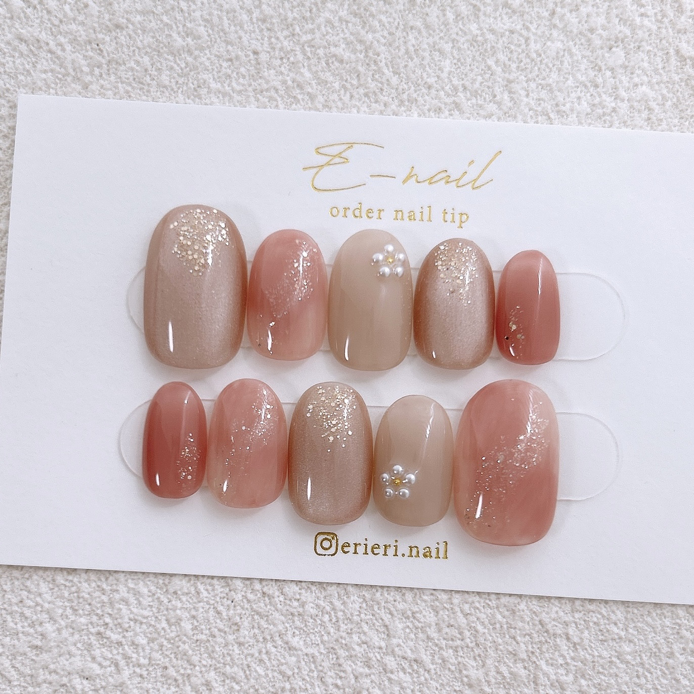 パープルグレーニュアンスマグネットネイル 冬 前撮り ブライダル