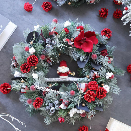 クリスマスリース⭐︎17⭐︎