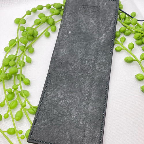 RHODIA メモ帳カバー 本革 イタリアンレザー ブックカバー smile