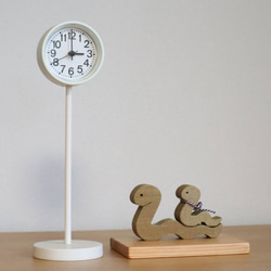 ヘビの親子の干支飾り  お正月飾り ＊受注制作　国産無垢材使用　巳年木製置物・蛇年インテリア　ギフト　 9枚目の画像