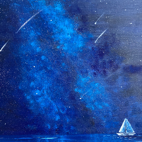 さとみん様　F6 原画　アクリル画 さとみん様 F6 原画 アクリル画