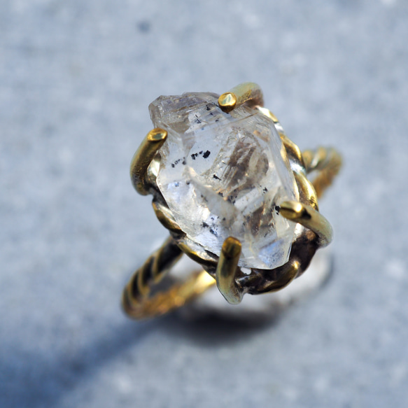 accessories mau ハーキマーダイヤモンドリング accessories mau ハーキマーダイヤモンドリング ハーキマー