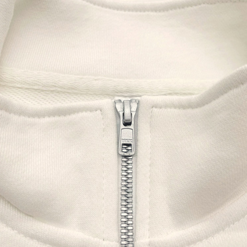 ルアーワッペン ジップアップジャケット【ポッパーA】 ホワイト