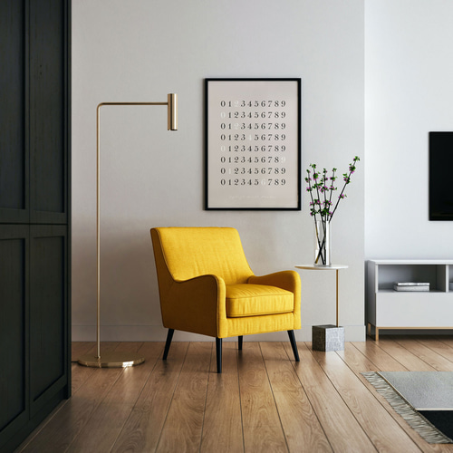 全3色]数字と日付ポスター カスタム/アートポスター 写真