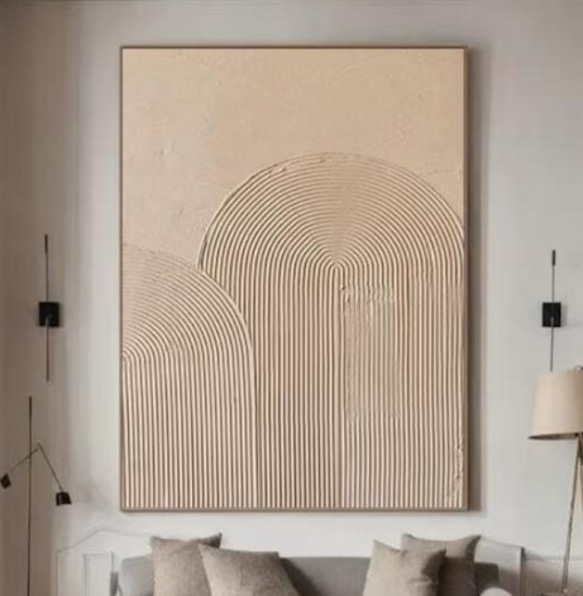 キャンバスアート テクスチャーアート 油絵 抽象画 モダン