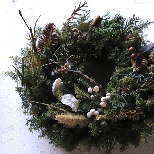 Lune Bonheur＜beau Noël＞＊クリスマスリース＊ウィンター