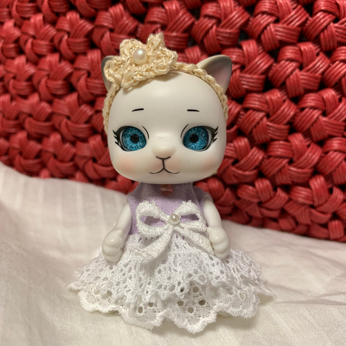 格安新品  カプセルドールネコ ワンピース カチューム その他人形 瑞恋 ワンピース
