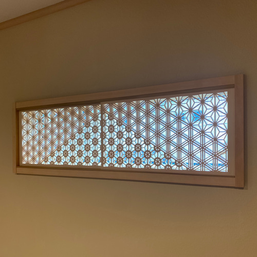 ④組子細工　建具　障子　インテリア　壁掛け デザイン建具や組子細工 お洒落で上質な建具 - 種村建具木工所