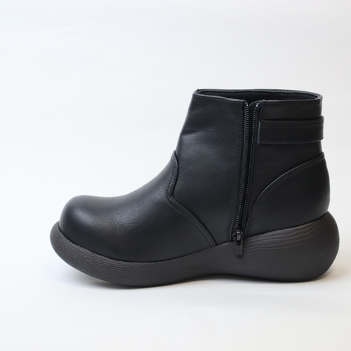 ころんとかわいいエンジニア】エンジニアブーツ 72341 厚底 甲高 幅広