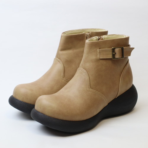 【えぬさま専用】エンジニアブーツ ころんとかわいいエンジニア】エンジニアブーツ 72341 厚底 甲高 幅広