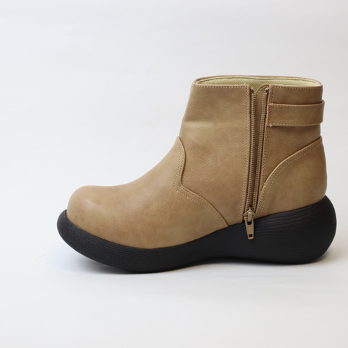 ころんとかわいいエンジニア】エンジニアブーツ 72341 厚底 甲高 幅広