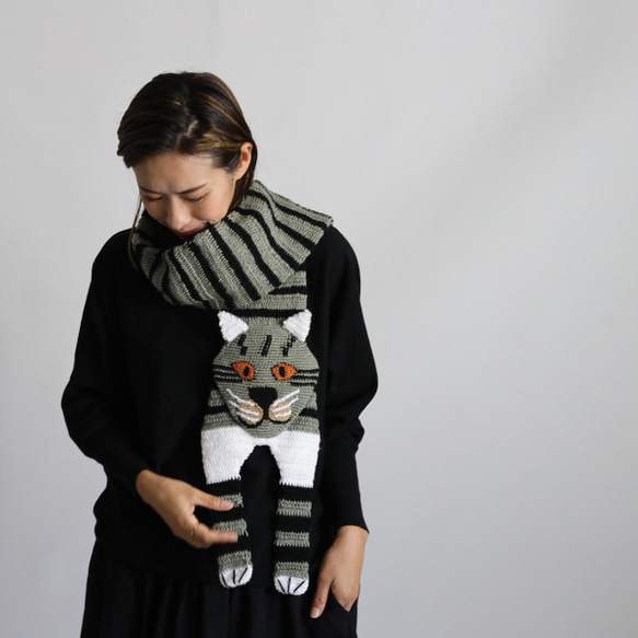 【美品】エルマンノシェルビーノ カシミヤ　レース ストール ボーダー マフラー 美品】エルマンノシェルビーノ カシミヤ レース ストール