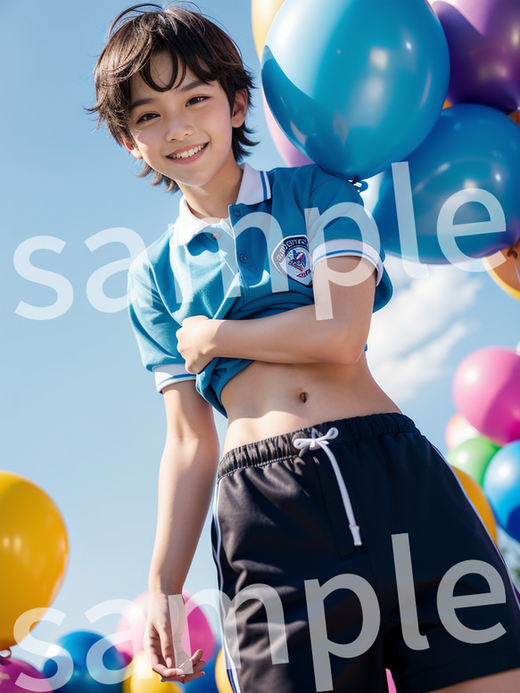 一点物/AI美男子】 AIアート イケメン A4ポスター 高解像度 アイドル