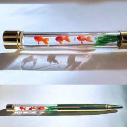 デコカクノ 万年筆 金魚 ペン・筆記用具 池波屋 通販 15912487｜Creema