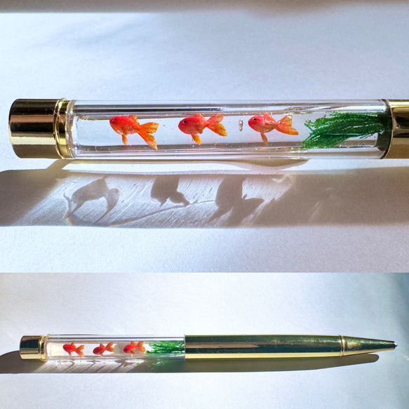 新着入荷の通販 立体 金魚 アクアリウム ボールペン ペン・筆記用具 通販 池波屋 筆記具