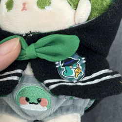 10/20cm着せ替えぬいぐるみ服 魔法学院生徒マント 4種類 着せ替え人形 ぬいぐるみ ぬい服 ハロウィン 魔法使い 5枚目の画像