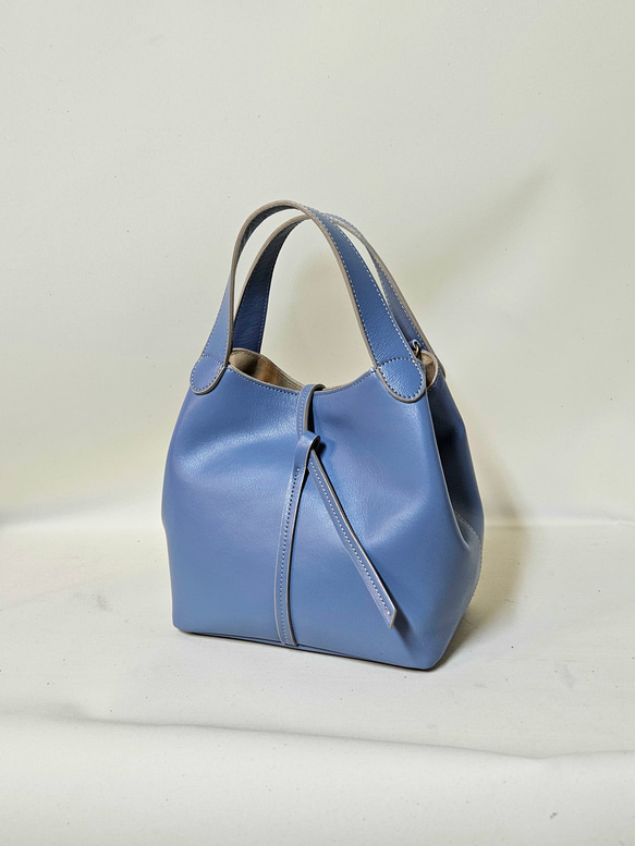 新作日本製　お出かけに最適なサイズ感でとにかく軽い Marle=マールのベルト開閉式バージョン　選べる13色 11枚目の画像