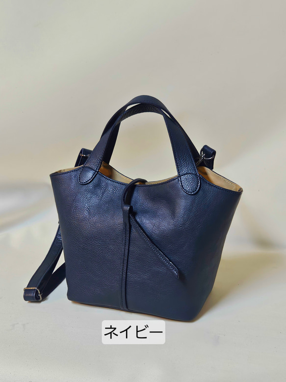 新作日本製　お出かけに最適なサイズ感でとにかく軽い Marle=マールのベルト開閉式バージョン　選べる13色 10枚目の画像