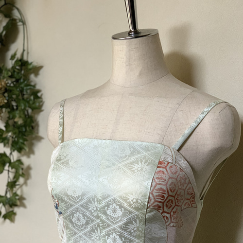 着物リメイク 振袖フレアスカートのセットアップ セットアップ komomo