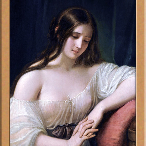 女性の肖像画