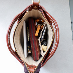 [新品] 手工牛皮編織包 - 可愛籃子設計 第16張的照片