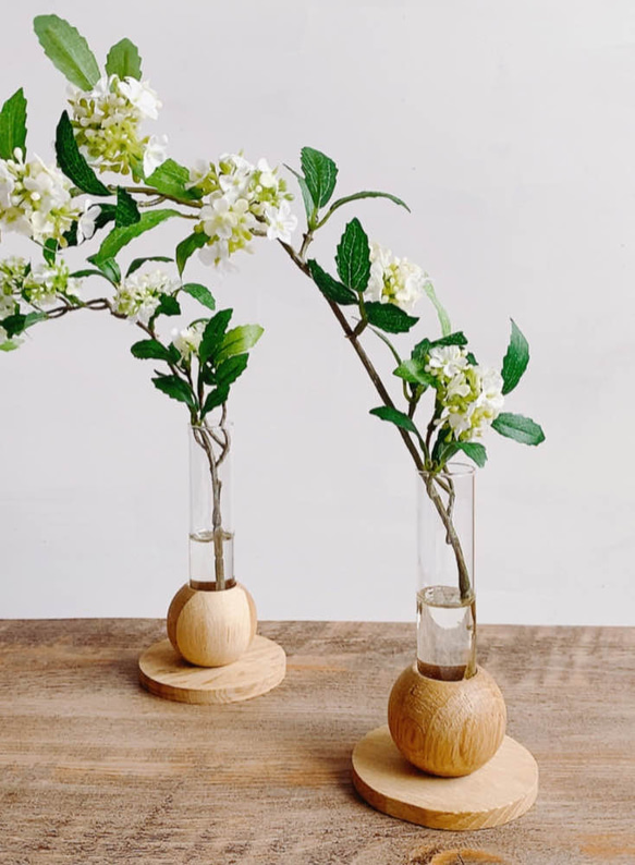 本物みたいなコデマリ　マジカルウォーター　インテリアフラワー 2枚目の画像