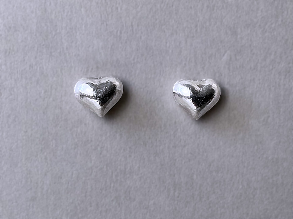 【 silver950 】pullea sydän ／ ピアス