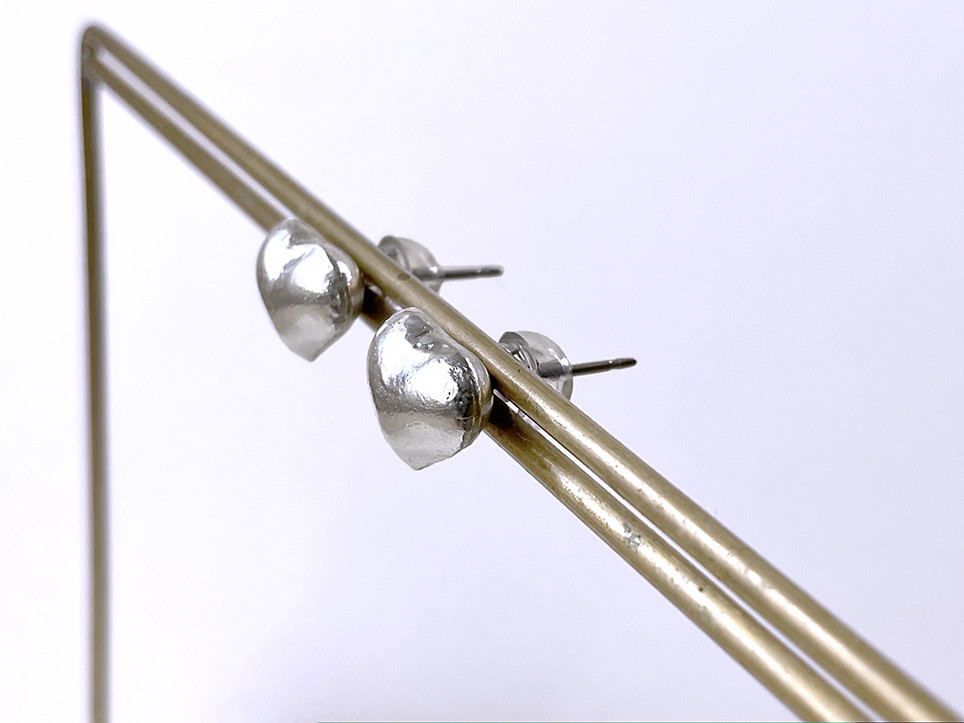 【 silver950 】pullea sydän ／ ピアス