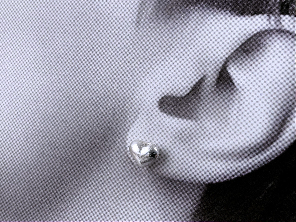 【 silver950 】pullea sydän ／ ピアス