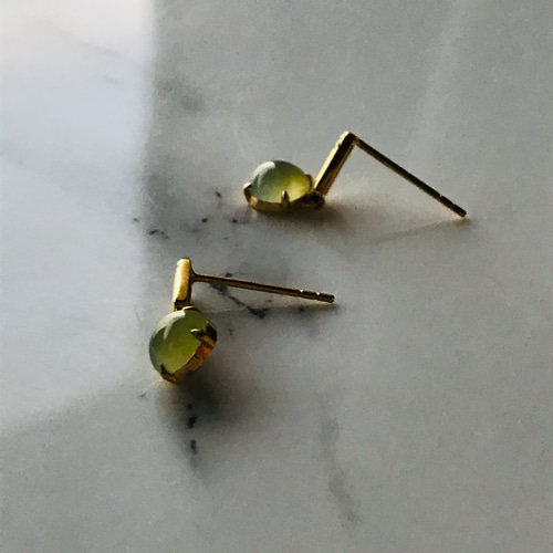 【年中無休】 翡翠 P1750-001】ジェイド ヒスイ 氷翡翠 ミャンマー産 ピアス アクセサリー