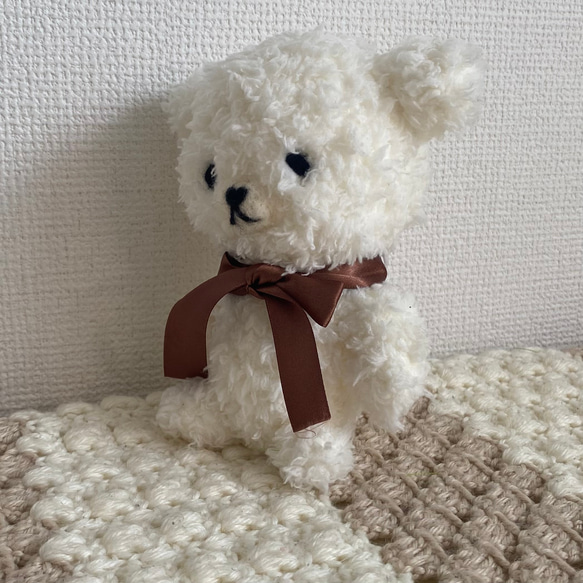 ＊ふわもこくまぐるみ＊Sサイズ 4枚目の画像