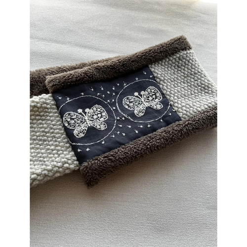 マフラータイプ】forest wing・tambourineのネックウォーマー ミナ