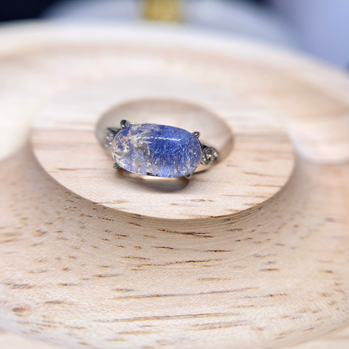 天然無処理 デュモルチェライト リング No311 指輪・リング 天然石屋