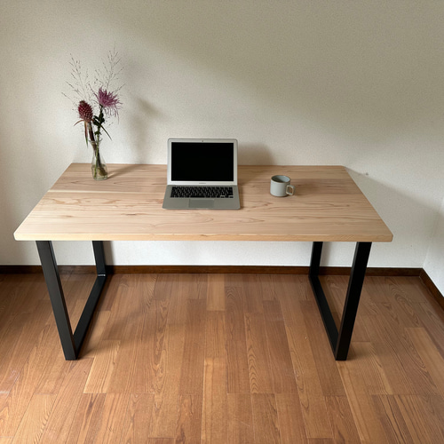 大人気【120x70】杉無垢材デスク ※天板のサイズと色をお選び頂けます