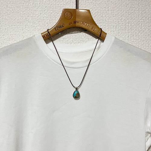 ビズビー ターコイズ トルコ石 シルバー ネックレス ペンダント