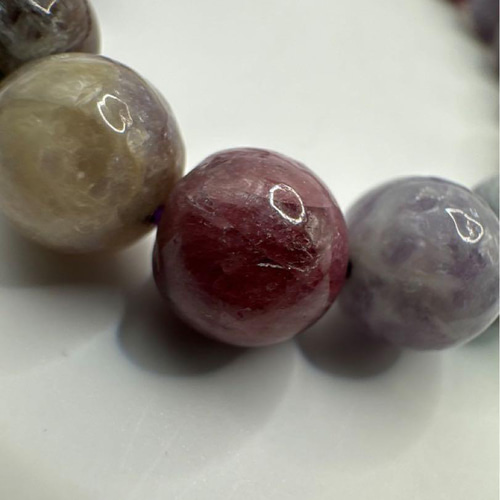 ユニコーン トルマリン 9.5mm 天然石 ブレスレット ブレスレット