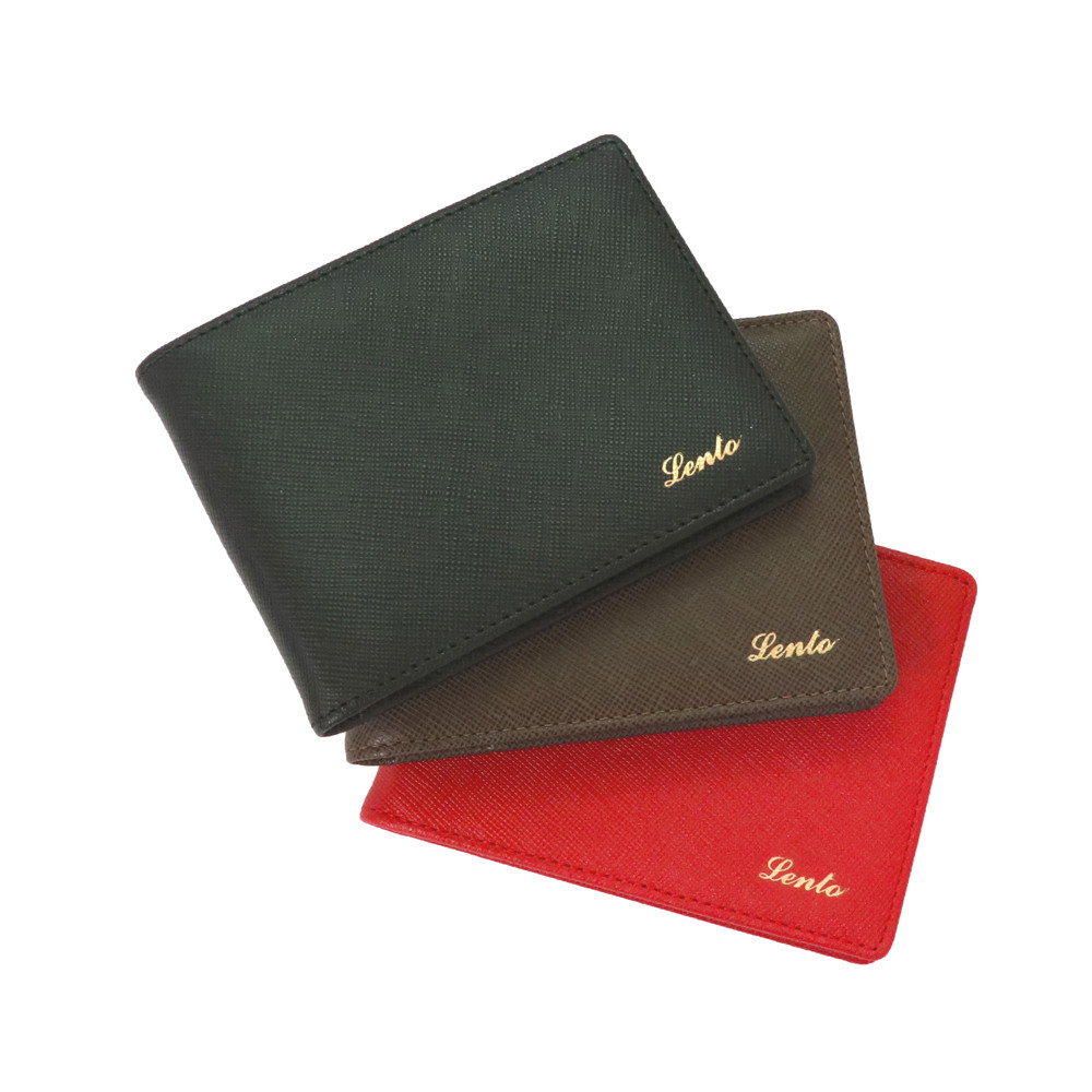 名入れ・漢字刻印対応｜高級サフィアーノ牛革 現金入れマネークリップ｜ゴルフ・ギフトにも最適