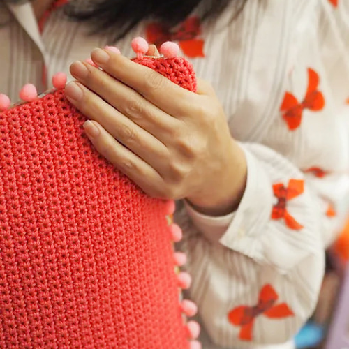 マリア様のクッションカバー3 寒々しく 