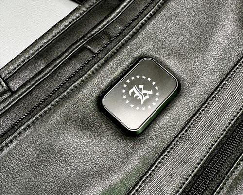 TUMI カスタム　パーツ　8枚セット ◇オーダーメイド◇ TUMIバッグ イニシャル カスタムプレート