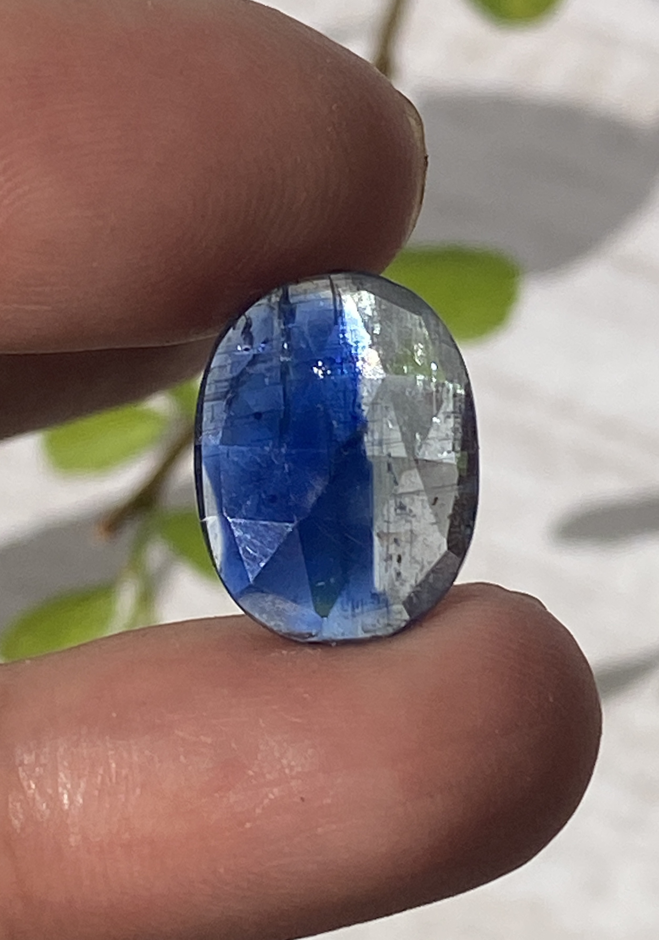 カイヤナイトinクォーツ♢バイカラー カイヤナイト ブルーカイヤナイト 08 天然石 天然色