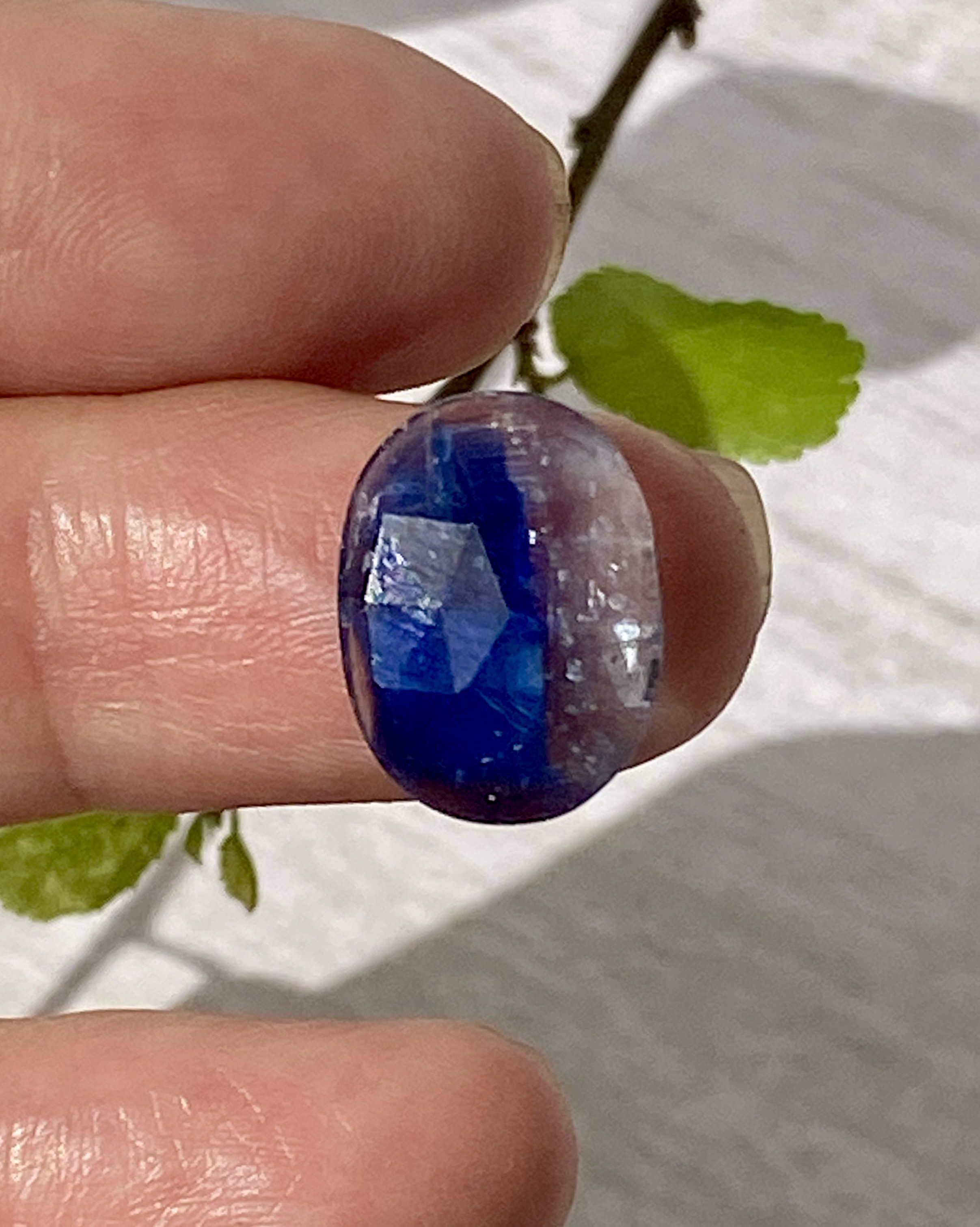 カイヤナイトinクォーツ♢バイカラー カイヤナイト ブルーカイヤナイト 08 天然石 天然色