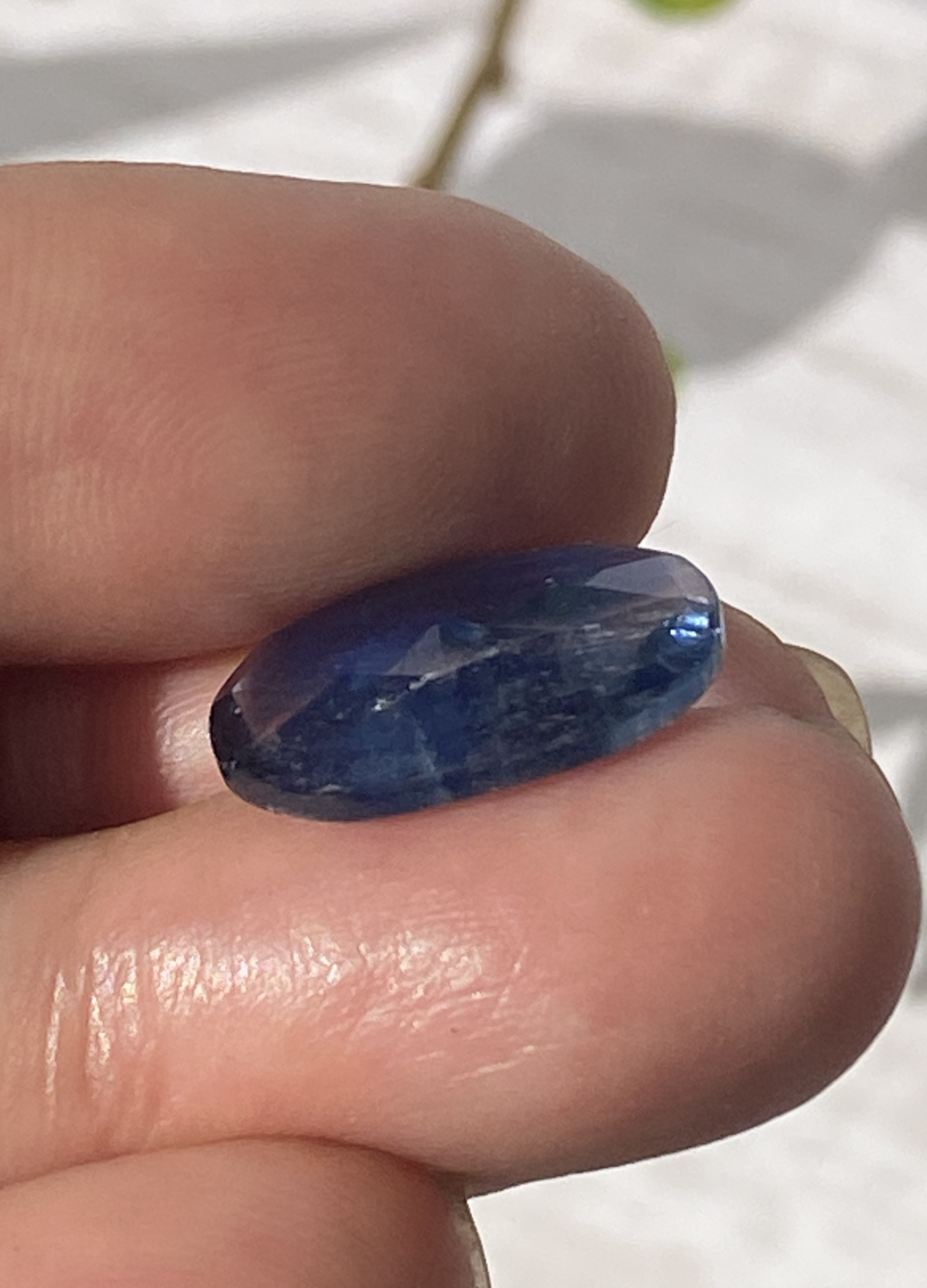 カイヤナイトinクォーツ♢バイカラー カイヤナイト ブルーカイヤナイト 08 天然石 天然色