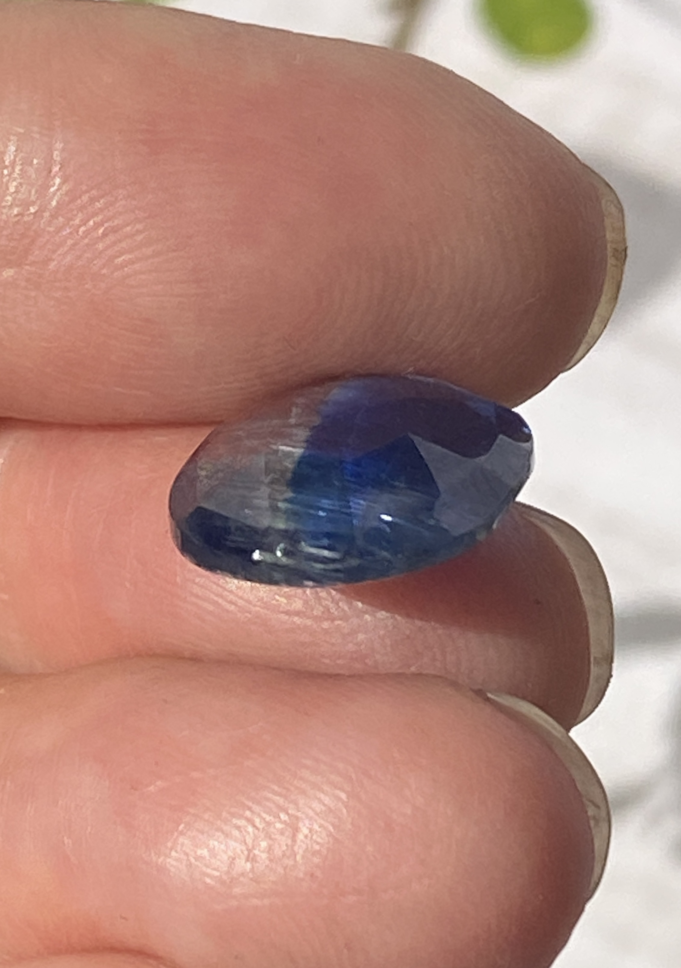 カイヤナイトinクォーツ♢バイカラー カイヤナイト ブルーカイヤナイト 08 天然石 天然色