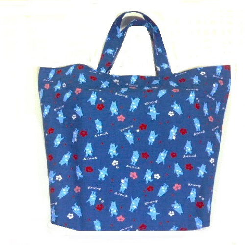 あべのハルカス あべのべあ（ブルーorレッド）大容量 エコバッグ