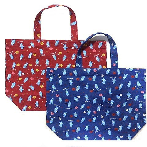 あべのハルカス あべのべあ（ブルーorレッド）大容量 エコバッグ