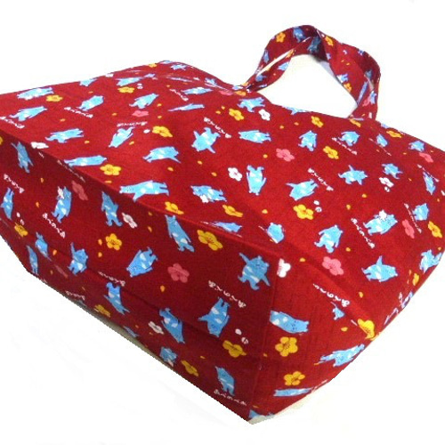 あべのハルカス あべのべあ（ブルーorレッド）大容量 エコバッグ