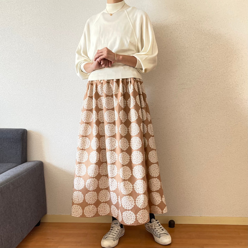 新品タグ付き　S MAX MARA 24ss ギャザー　ロングスカート　茶　38 楽天市場】S MAX MARA エス マックスマーラ ロングスカート