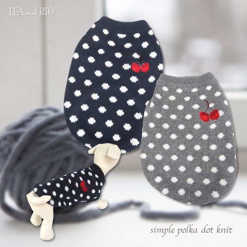 セーター ニット 冬 グレー ネイビー トップス ドックウェア 犬 服 犬