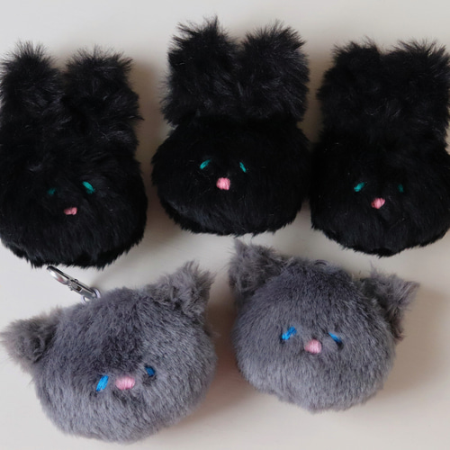 Creema限定 パラコード巾着バッグ くろ 巾着バッグ somari to moti